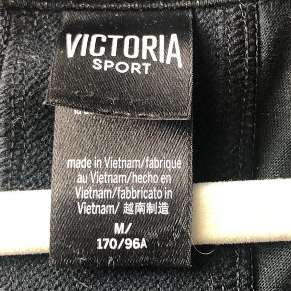 Victoria’s Secret Victoria Sport Black Copper Logo Tie Back Tank Top - Picture 4 of 8